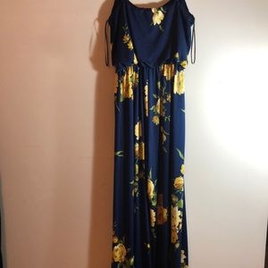 Kaliegh Navy Floral Jumpsuit